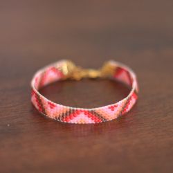 Bracelet SIHU Terranova, tissage de Miyuki Delicas
