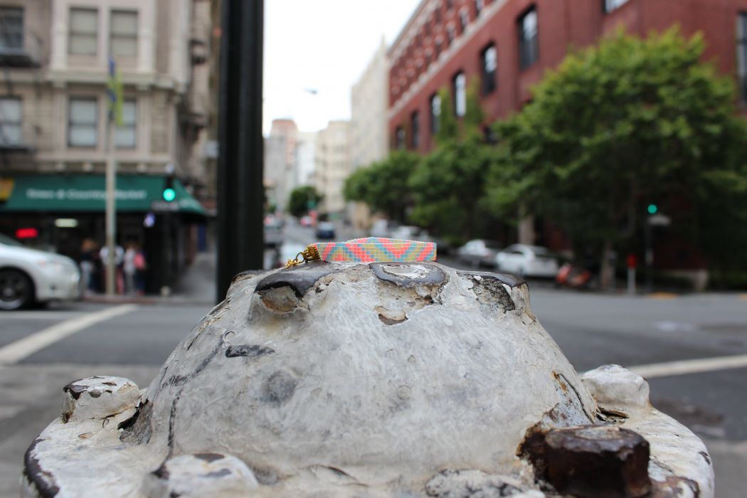 Bracelet SIHU, dans les rues de San Francisco.