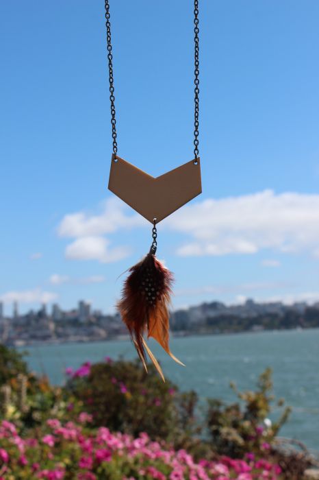 Collier TAWANA, vu sur la baie de San Francisco depuis Alcatraz.